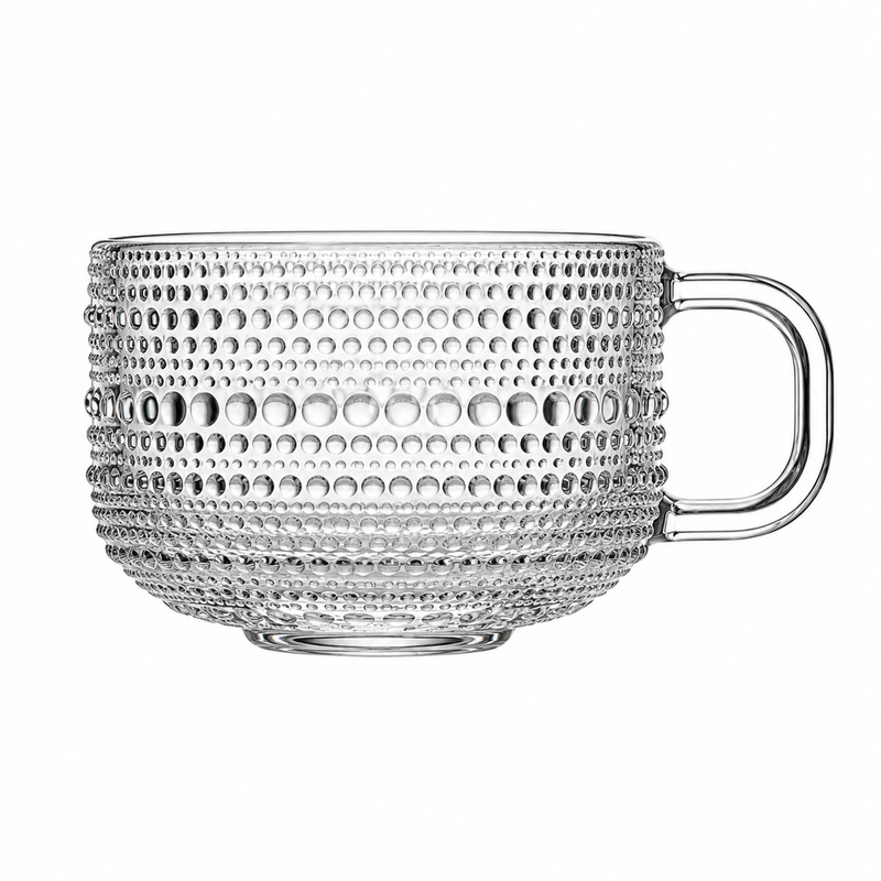 Fortessa Jupiter Clear 12 OZ Tea/Cappuccino Cup 24 /Case