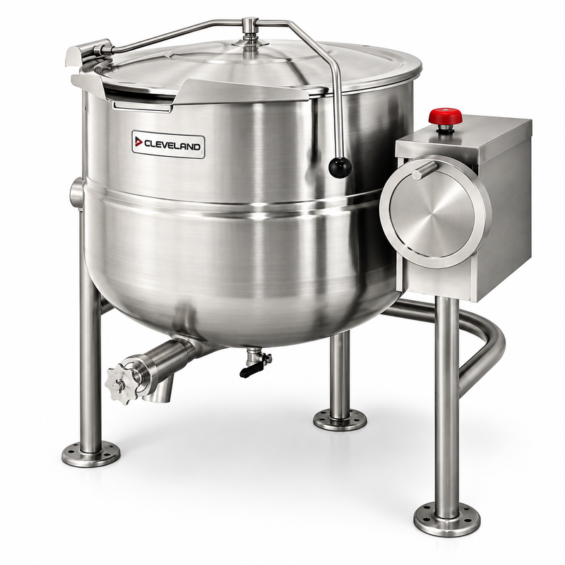 Cleveland 40 Gallon Direct Steam Tilting Kettle