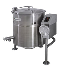 Cleveland KEL100T 100 Gallon Tilting 2/3 Steam Jacketed Steam Kettle, Electric