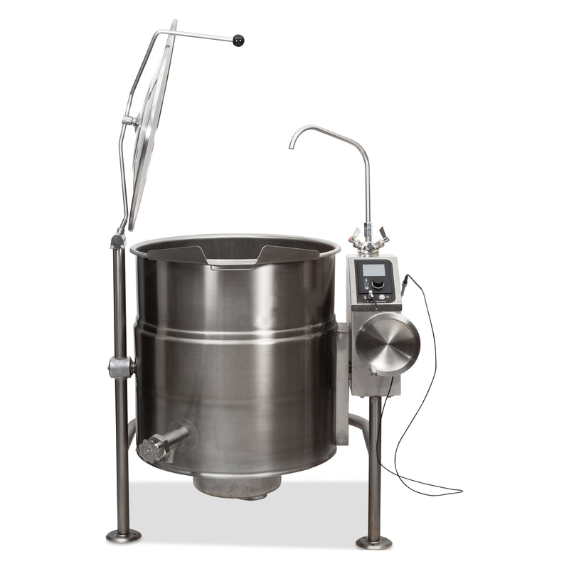 Cleveland KEL40T 40 Gallon Steam Tilting 2/3 Jacket Steam Electric Kettle