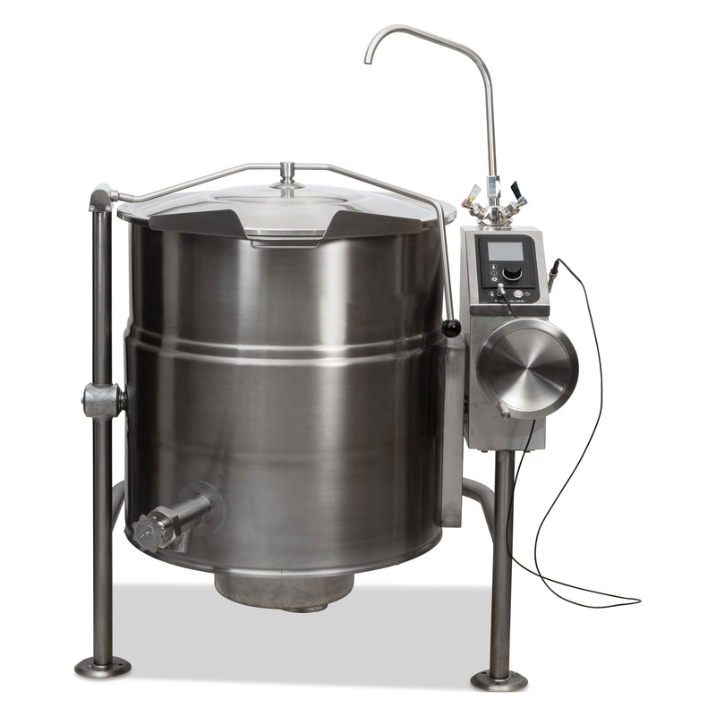 Cleveland KEL25T 25 Gallon Tilting 2/3 Steam Jacketed Electric Steam Kettle
