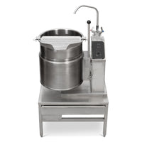 Cleveland KET12T 12 Gallon Tabletop Tilting 2/3 Steam Jacket Steam Electric Kettle