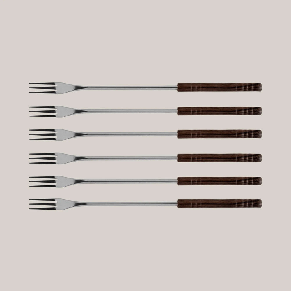 Swissmar Lugano 9-Piece Cast Iron Fondue Set, Matte White