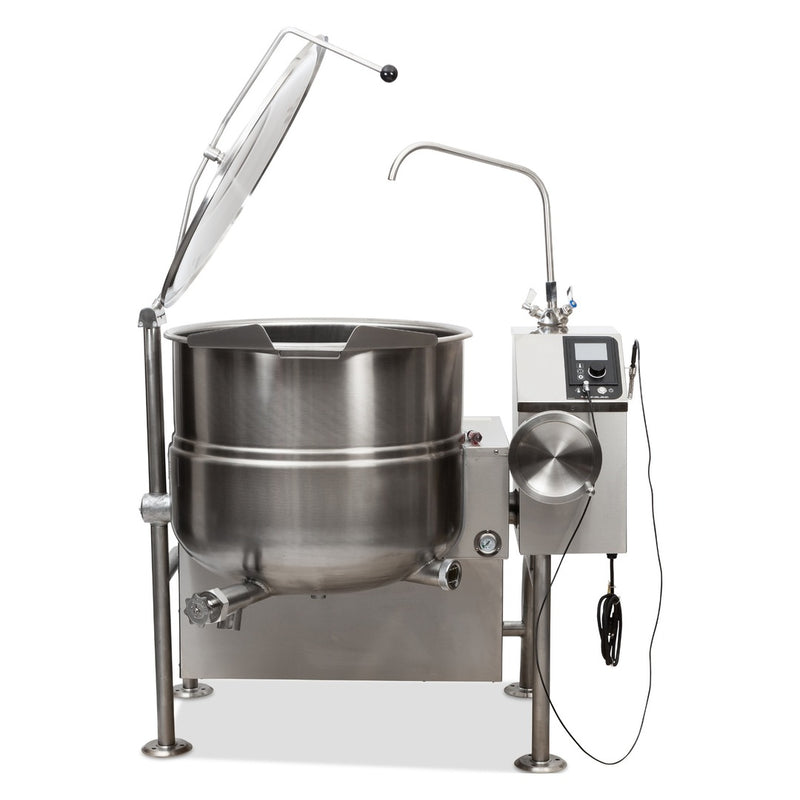 Cleveland KGL60T 60 Gallon Tilting 2/3 Steam Jacket Natural Gas Steam Kettle