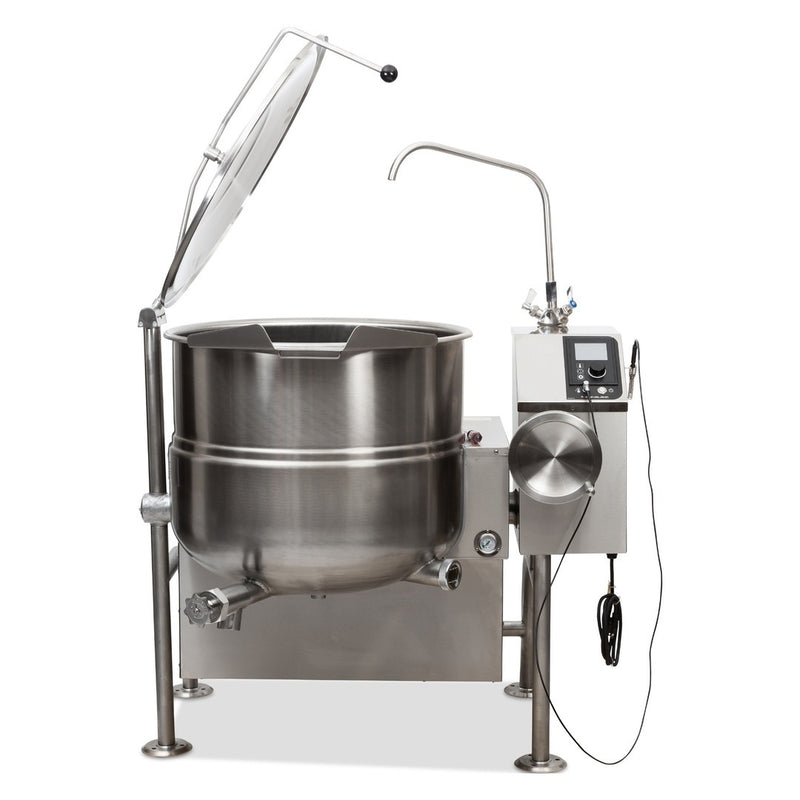 Cleveland KGL80T 80 Gallon Tilting 2/3 Steam Jacket Steam Natural Gas Kettle