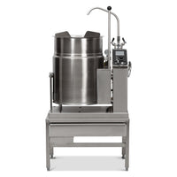 Cleveland KGT6T 6 Gallon Tabletop Tilting 2/3 Steam Jacket Natural Gas Steam Kettle