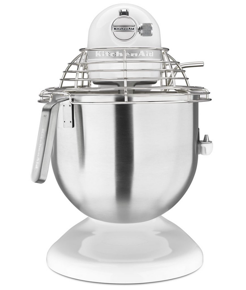 KitchenAid Commercial Series 8 Qt Bowl Lift Stand Mixer, White - KSMC895WH