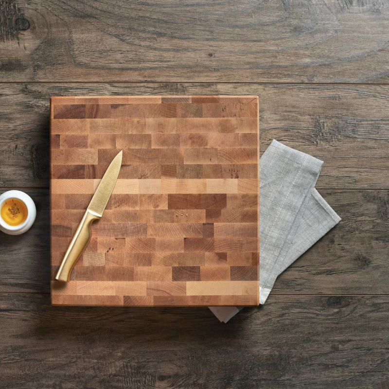 Labell Maple Butcher Block 12" x 12" x 2"