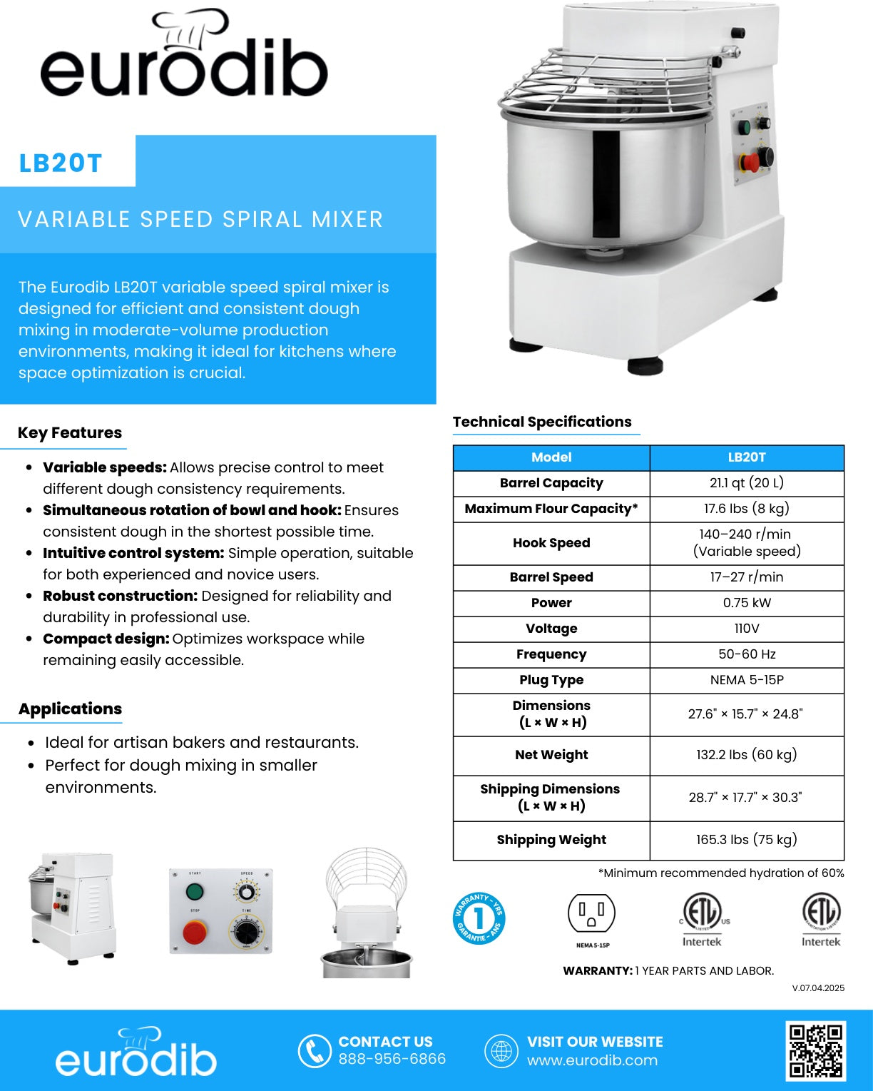 Spec Sheet