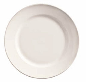Libbey Porcelana 9" Wide Rim Plate, White 24 /Case