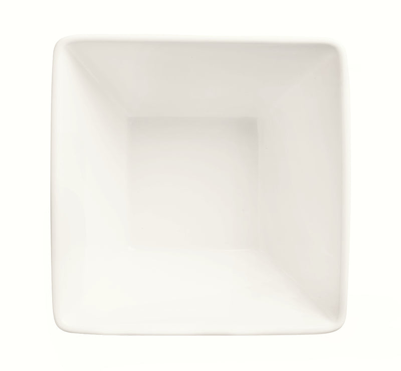 Libbey Slate 20 Oz Square Bowl, White 24 /Case
