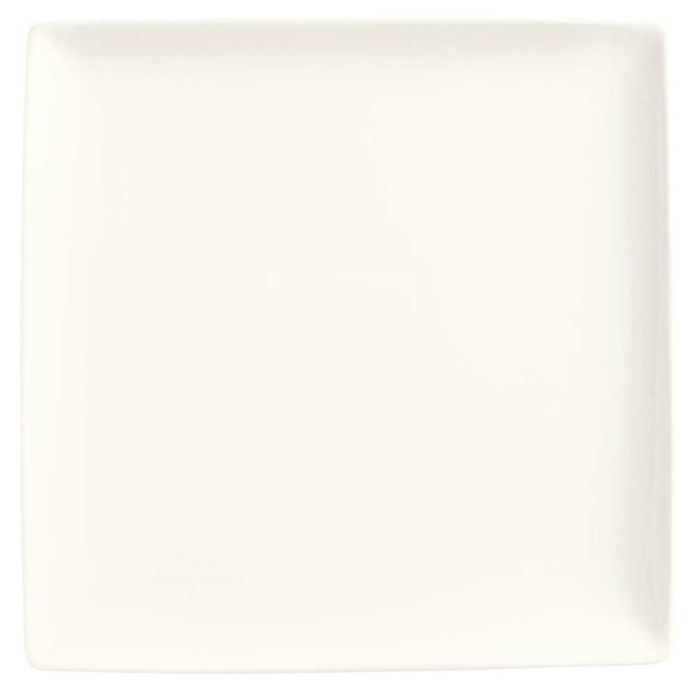 Libbey Slate 7.25" Square Coupe Plate, White 24 /Case