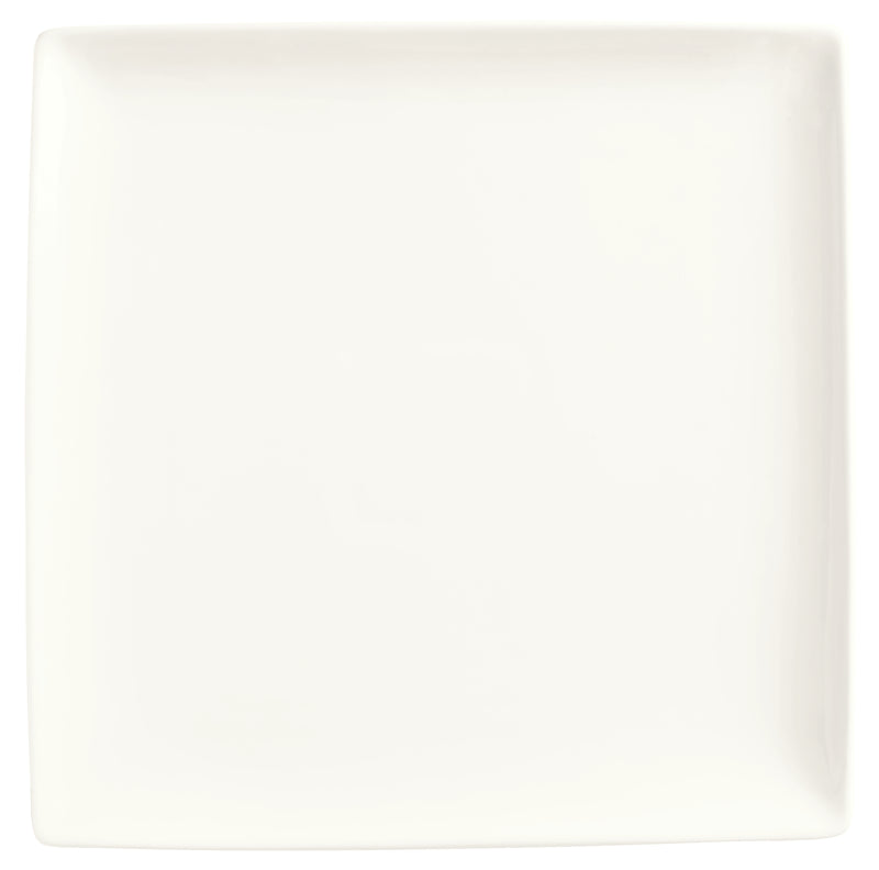 Libbey Slate 7.25" Square Coupe Plate, White 24 /Case