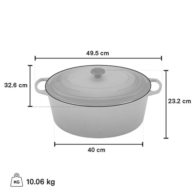 Le Creuset 13.9 Litre Goose Pot, Blueberry