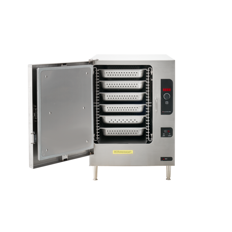 Cleveland SteamChef 6 Pan Electric Countertop Steamer, 208V