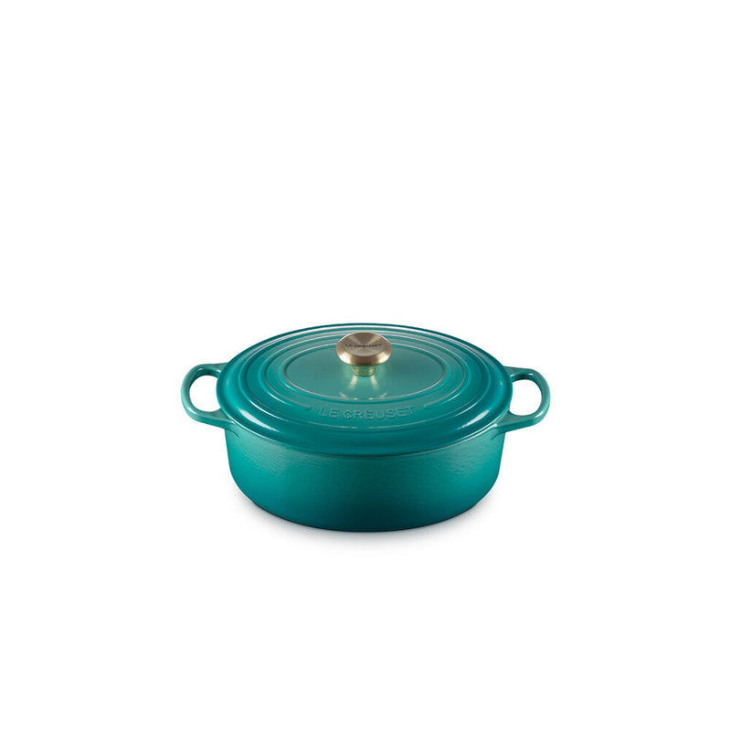 Le Creuset 4.7 Litre Oval Dutch Oven, Bleu Riviera