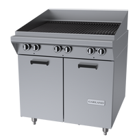 Garland Master Series Heavy Duty 34" Briquette Charbroiler Natural Gas 90,000 BTU