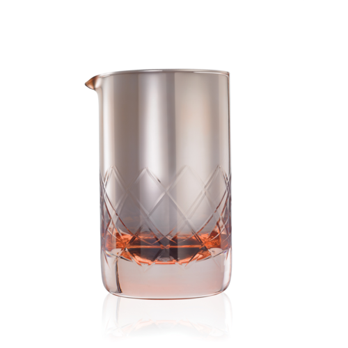 Barfly 17 Oz Mixing Glass with Pouring Spout, Rose