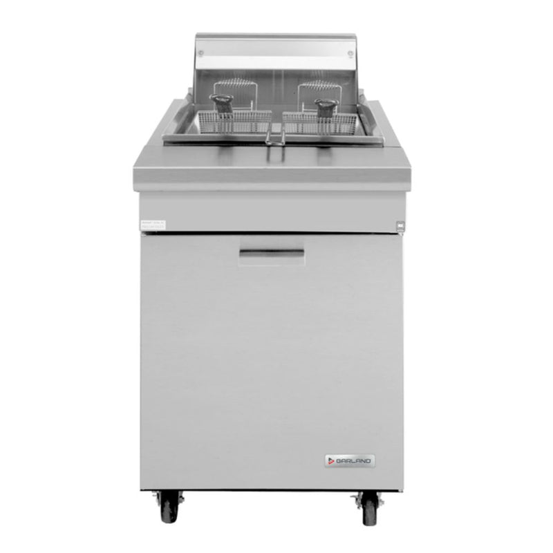 Garland Master Series 70 lb Range Match Floor Fryer Natural Gas 125,000 BTU