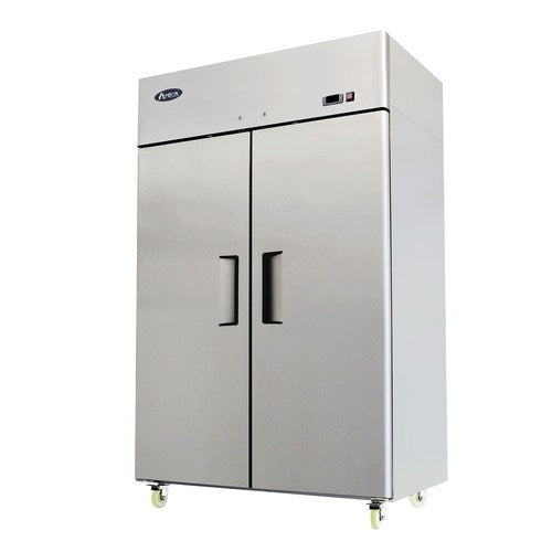 Atosa MBF8129GR 52" Reach-In Refrigerator with 2 Solid Door and Dual Temperature