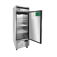 Atosa 27" Reach In Refrigerator with 1 Solid Left Hinge Door