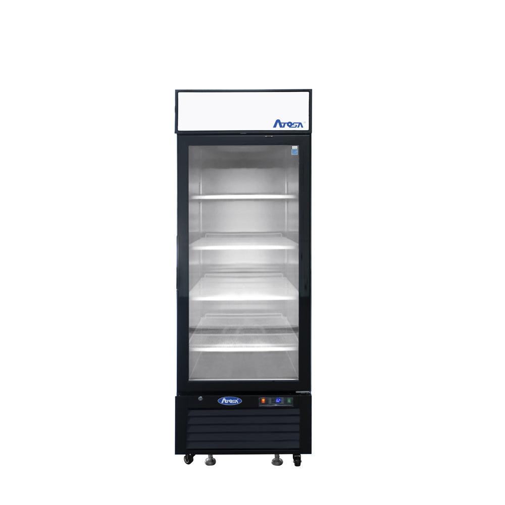 Atosa 27" Merchandising Reach-In Refrigerator with 1 Glass Door