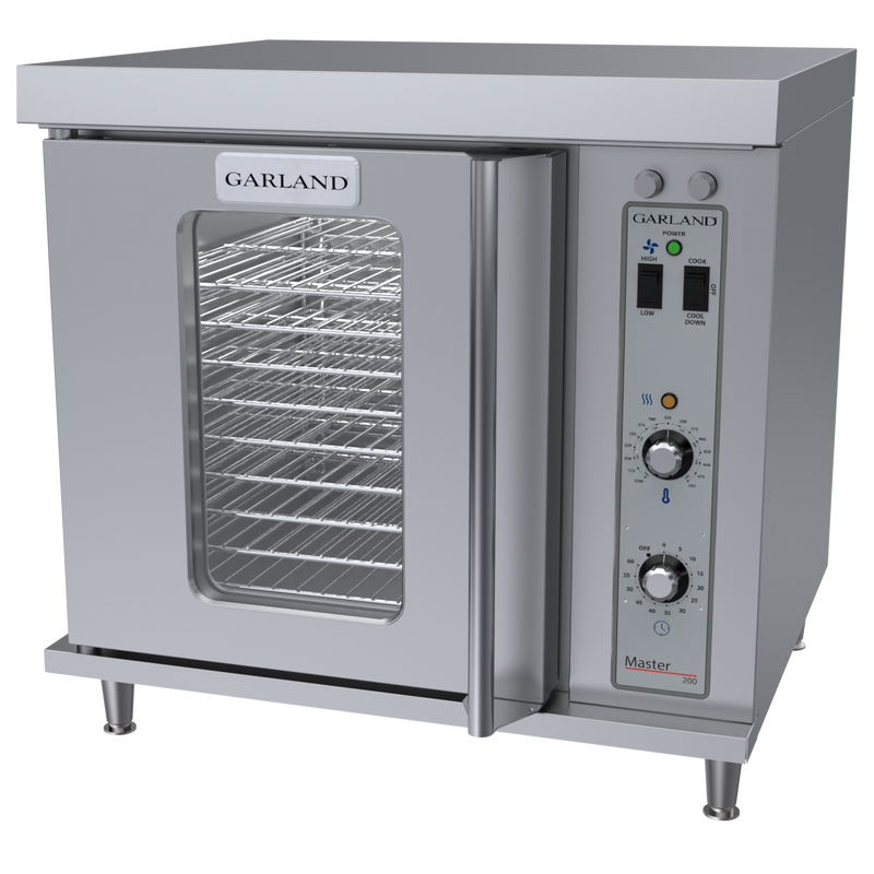 Garland Master Series MCO-E-5-C Half Size Electric Single Deck Convection Oven 208V, 3 Phase