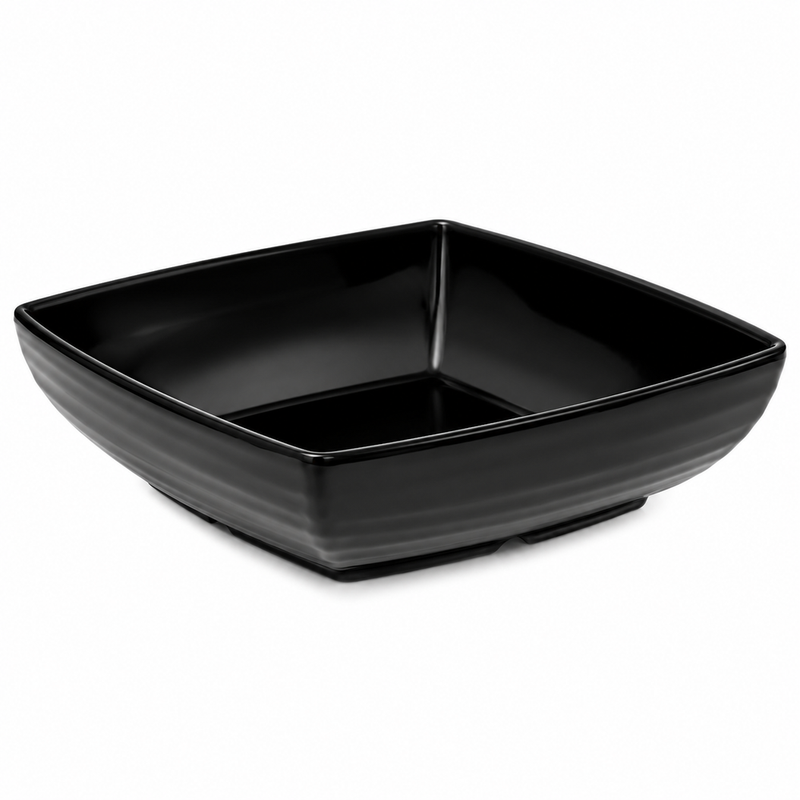 G.E.T. Milano 4 Qt Square Bowl, Black
