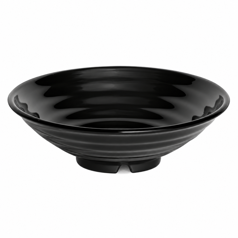 G.E.T. Milano 2 Qt Melamine Bowl, Black