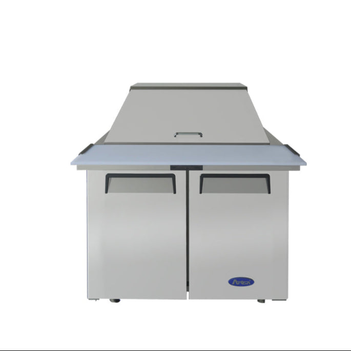 Atosa MSF3615GR 36" Sandwich/Salad Mega Top Prep Refrigerator, 2 Doors