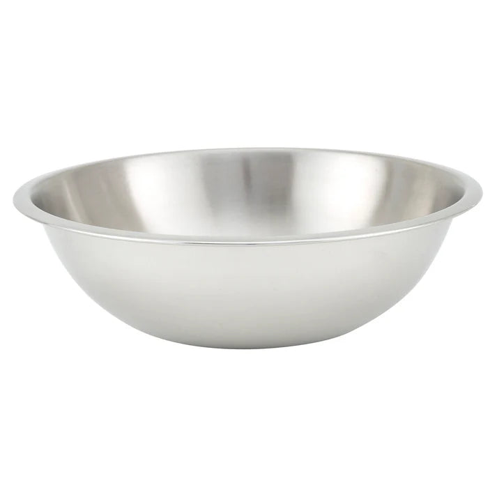 Winco 5 Quart Heavy Duty Mixing Bowl, Stainless Steel