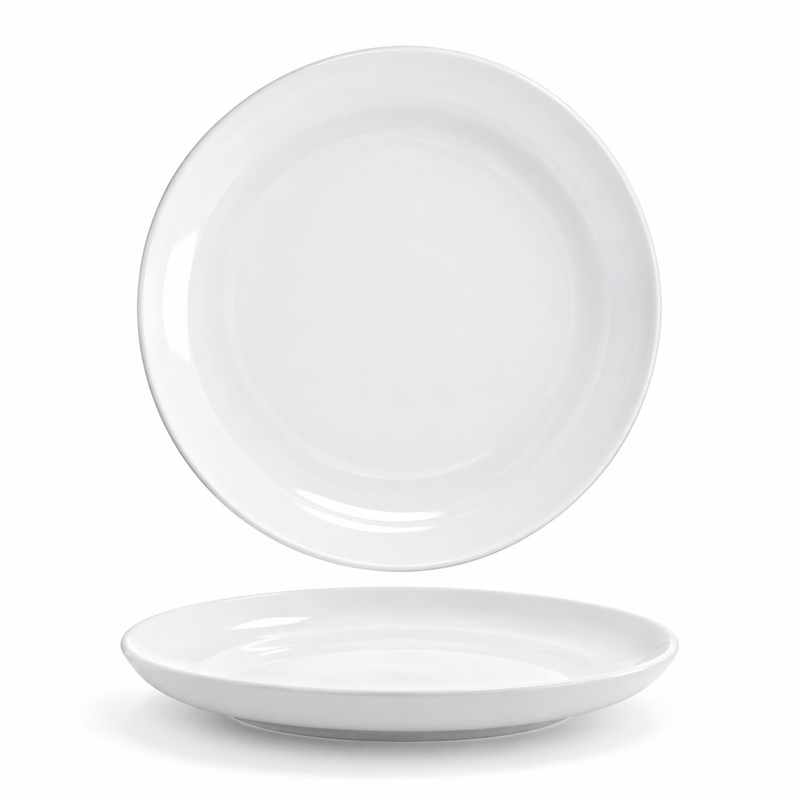 Front Of The House Harmony 6.25" Round Plate, White 12 /Case