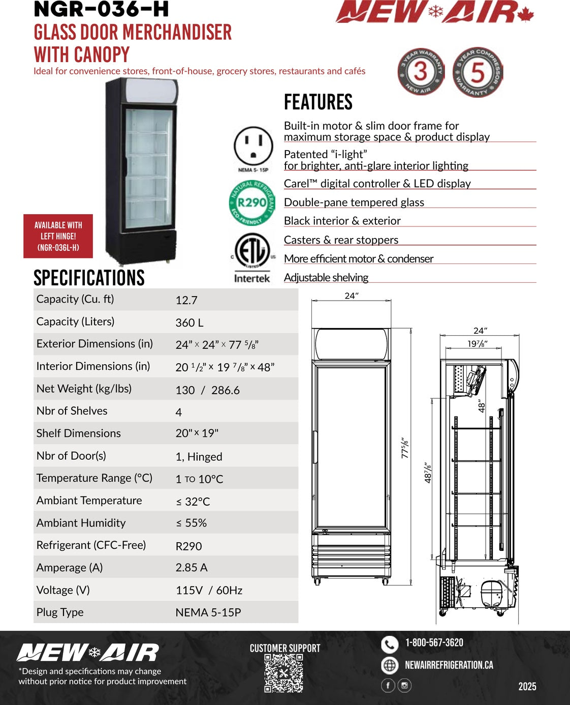 Spec Sheet
