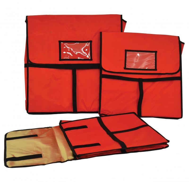 Nella 20" x 20" Insulated Pizza Delivery Bag, Red