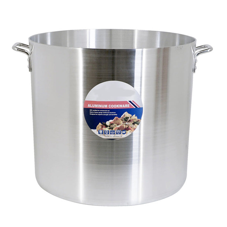 Nella 80 Qt Stock Pot, Aluminum**