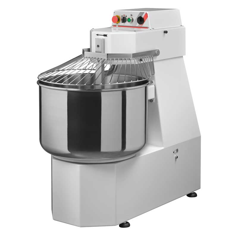 Trento 88 lb Spiral Dough Mixer Heavy Duty 1.5 HP 220V, 1 Phase