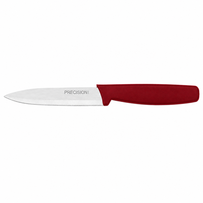 Nella 4" Paring Knife, Red Handle