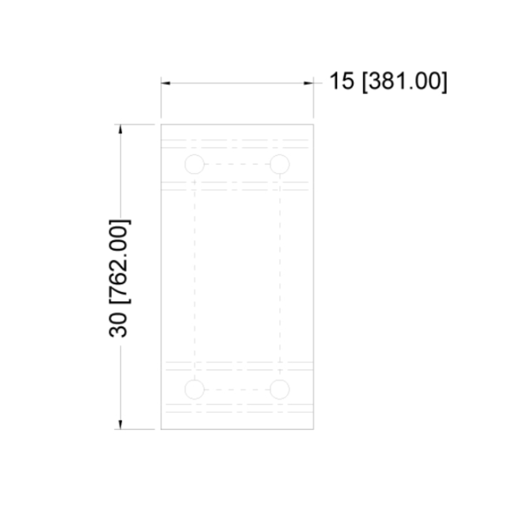 Nella 30" x 15" Equipment Stand, Stainless Steel