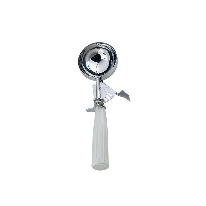 Nella 3.75 Oz Ice Cream Disher Size 10, Ivory Handle