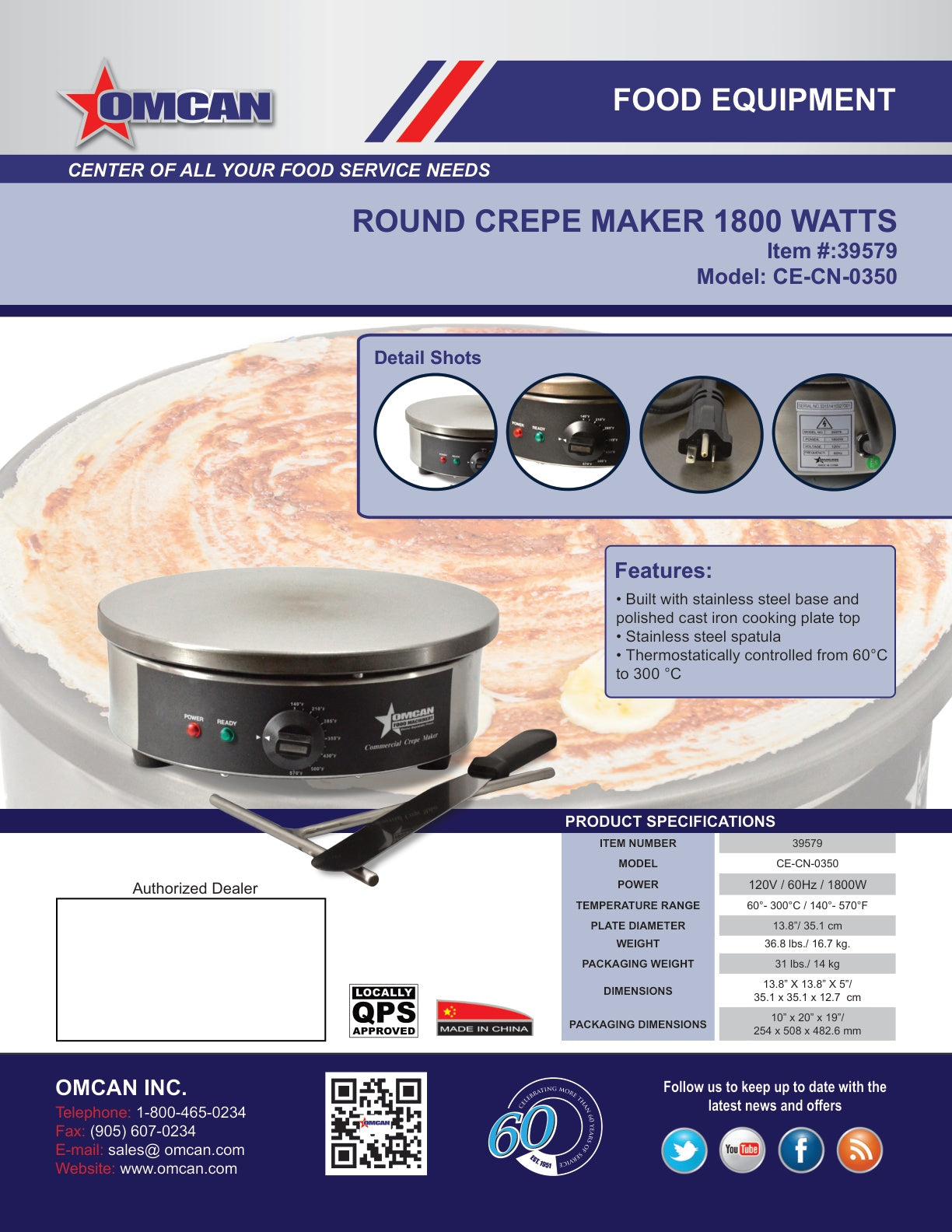 Spec Sheet