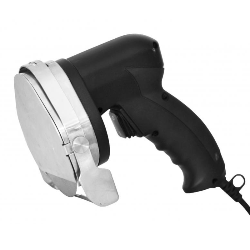 Nella Electric Kebab / Gyro Slicer with Round Stainless Steel and Serrated Blade, 110V