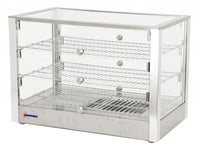 Nella 28" Countertop Display Warmer with 3 Front & Back Hinged Doors