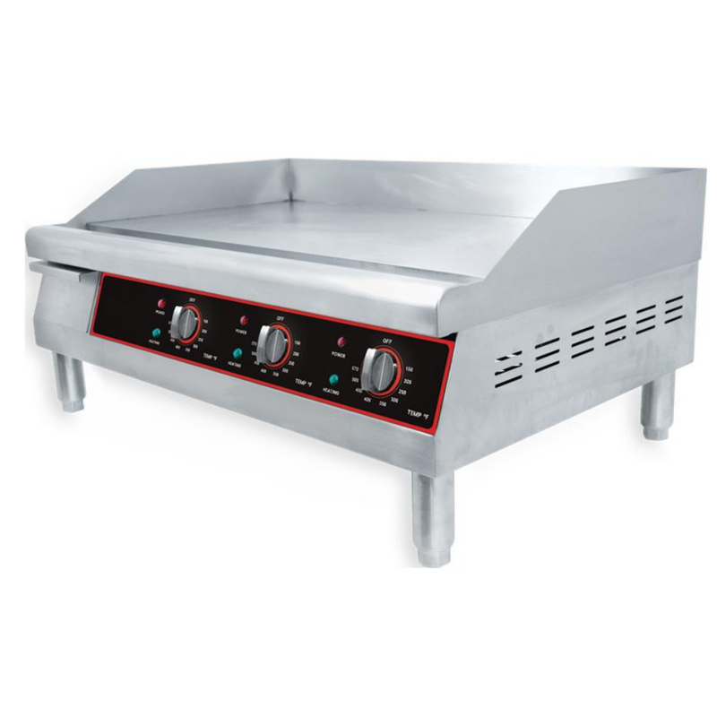 Nella 30" Countertop Electric Griddle with Thermostatic Controls, 220V