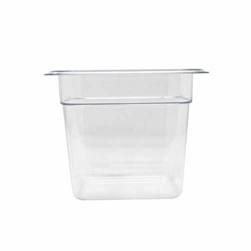 Nella 1/6 Food Pan, 6" Deep, Clear