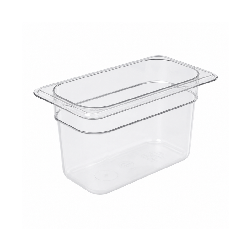 Nella 1/9 Size Food Pan 4" Deep, Clear