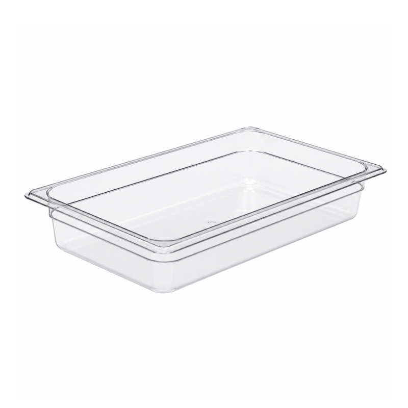 Nella Full Size Food Pan 2.5" Deep, Clear