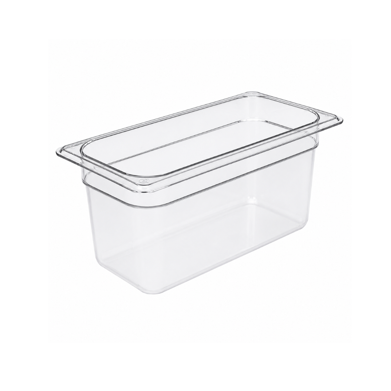 Nella 1/3 Size Food Pan 6" Deep, Clear
