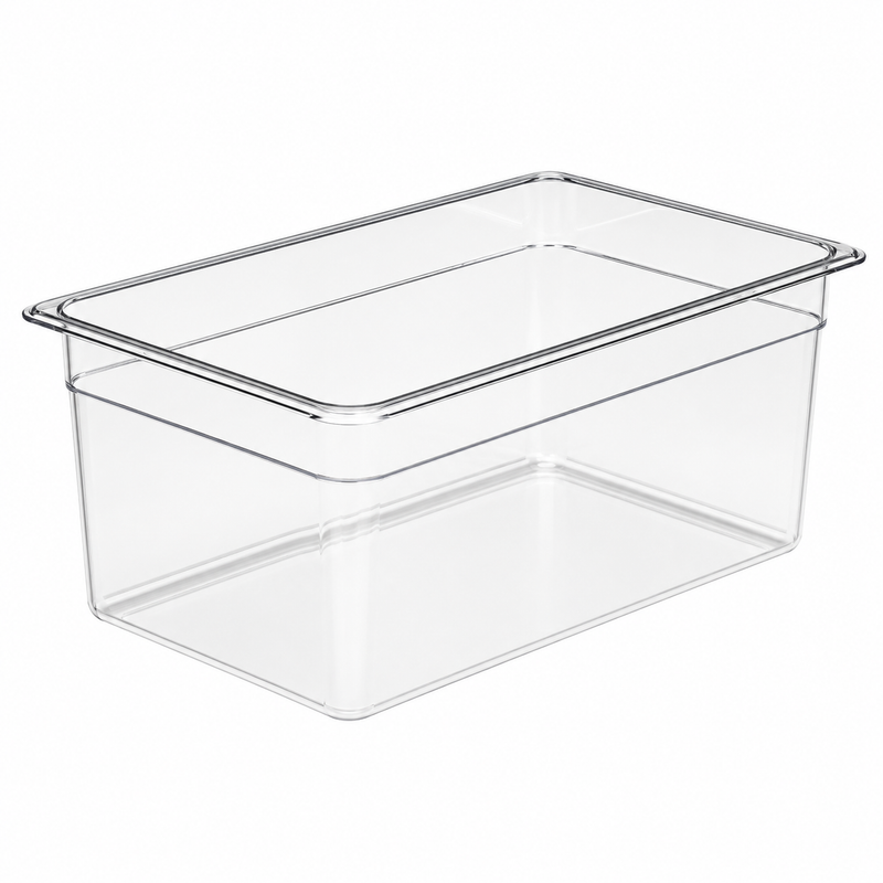 Nella Full Size Food Pan 8" Deep, Clear