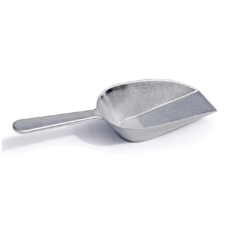 Nella 7 Oz Flat Bottom Scoop, Aluminum