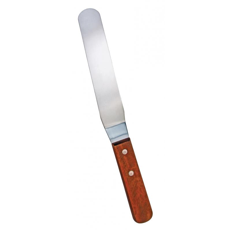 Nella 6.5" Offset Cake Spatula with Wood Handle